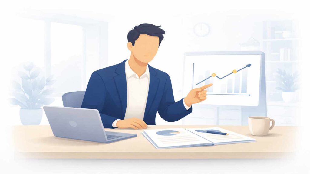 security_financial_advisor_pointing_chart