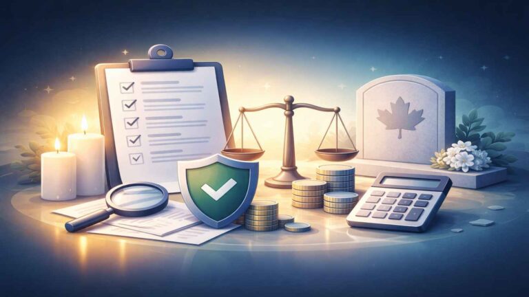 Final Expenses Insurance Direct Canada : Final expenses insurance planning concept for Canadians seeking peace of mind