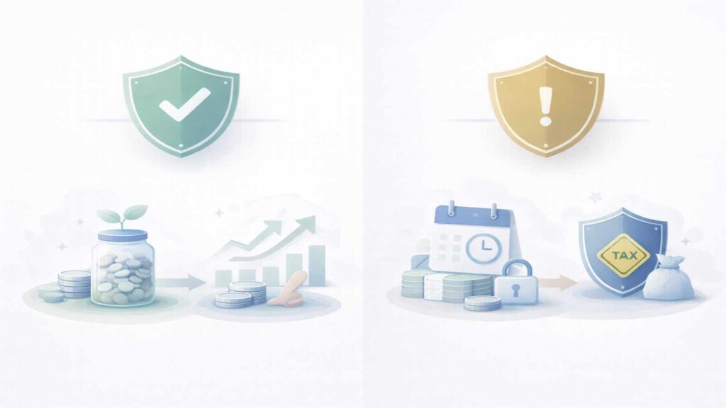 Pros and cons comparison of TFSA and RRSP for Canadians